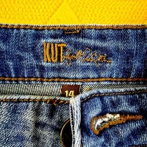 Kut from the Kloth denim shirts. Size 14.